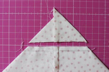 how to make boxed corners on a bag