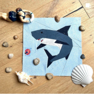 shark quilt block pattern