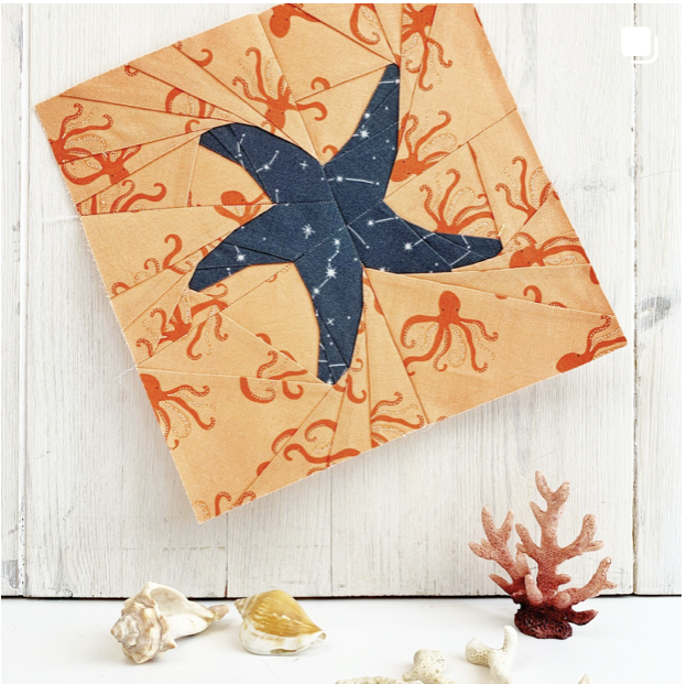 starfish quilt block