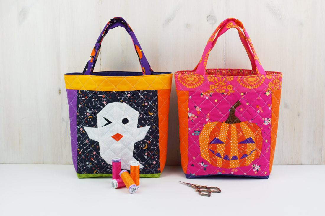 cutest ever 'ghost' trick-or-treat bag