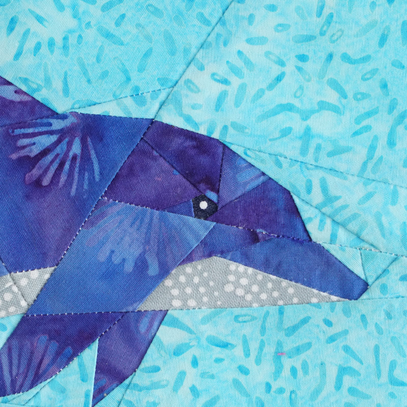 dolphin quilt block pattern